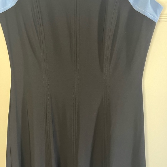 American Living Navy and Sky Blue Dress six 8 - Picture 3 of 6